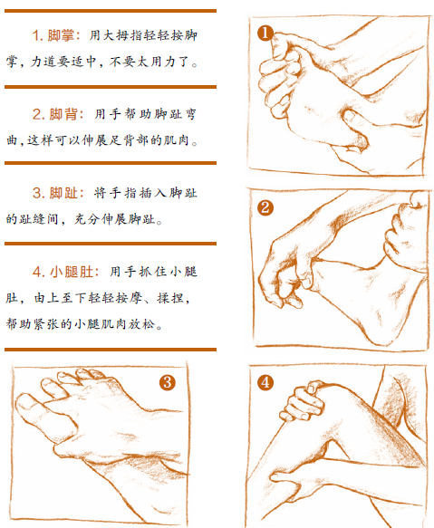 跑步后如果只有一个人，怎么进行按摩放松？